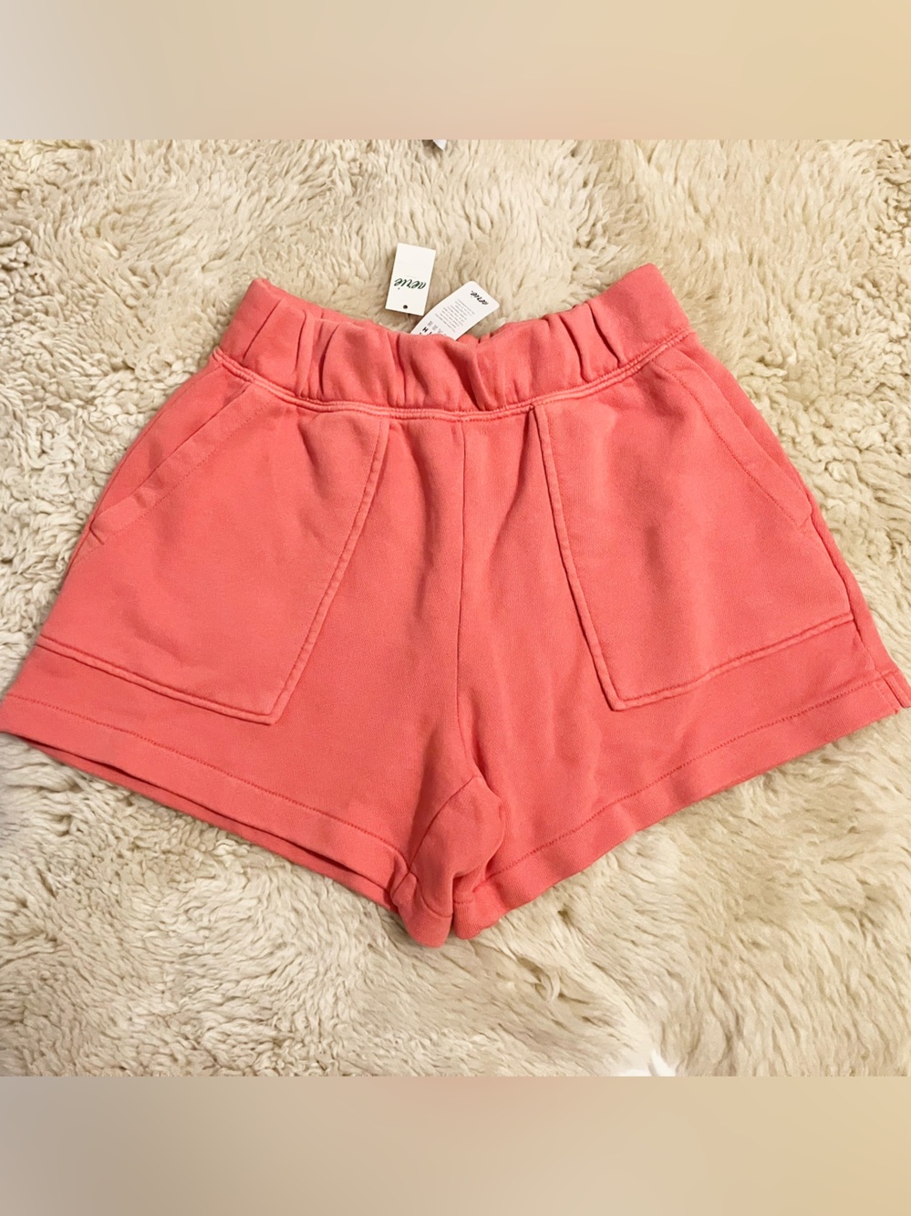 NWT Aerie Go-To Fleece Short in Rusty Peach Sz XS - Picture 3 of 11